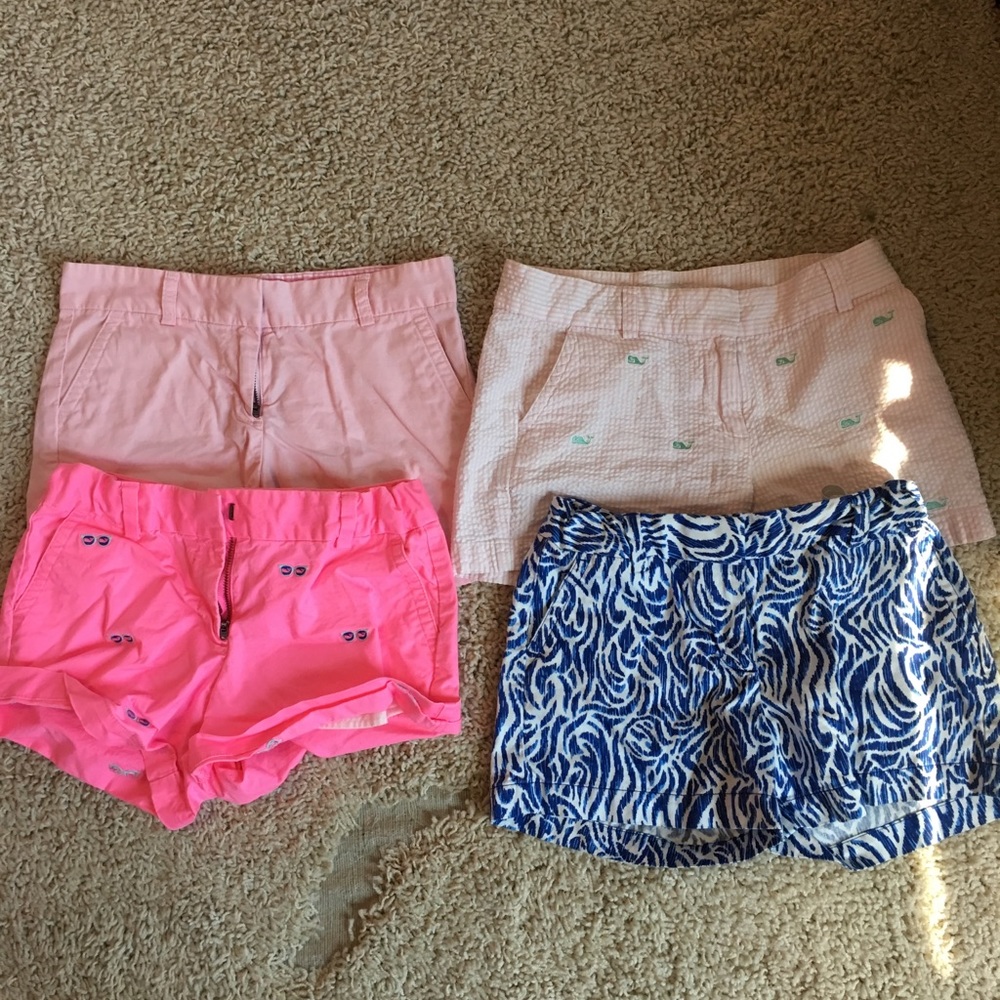 bundle of 4 vineyard vines shorts (girls)